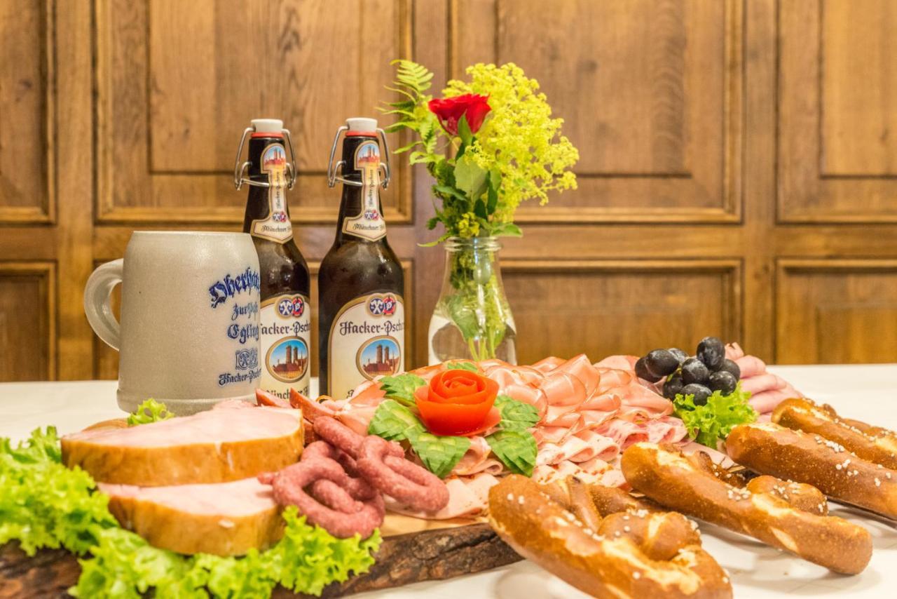 Metzgerei Gasthof Oberhauser - Hotel Zur Post Egling Dış mekan fotoğraf